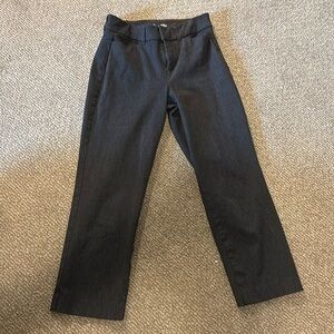 Old Navy pixie straight dark grey pants